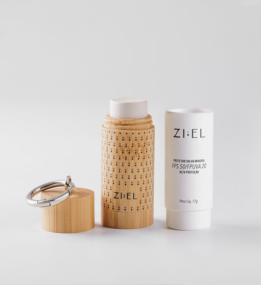 Combo Protetor Solar mais Case Bambu