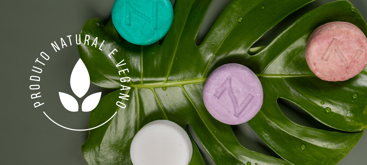 Banner produto natural e vegano