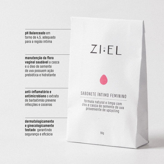 Cuidado em dobro: 2 sabonetes íntimos + base para barrinhas