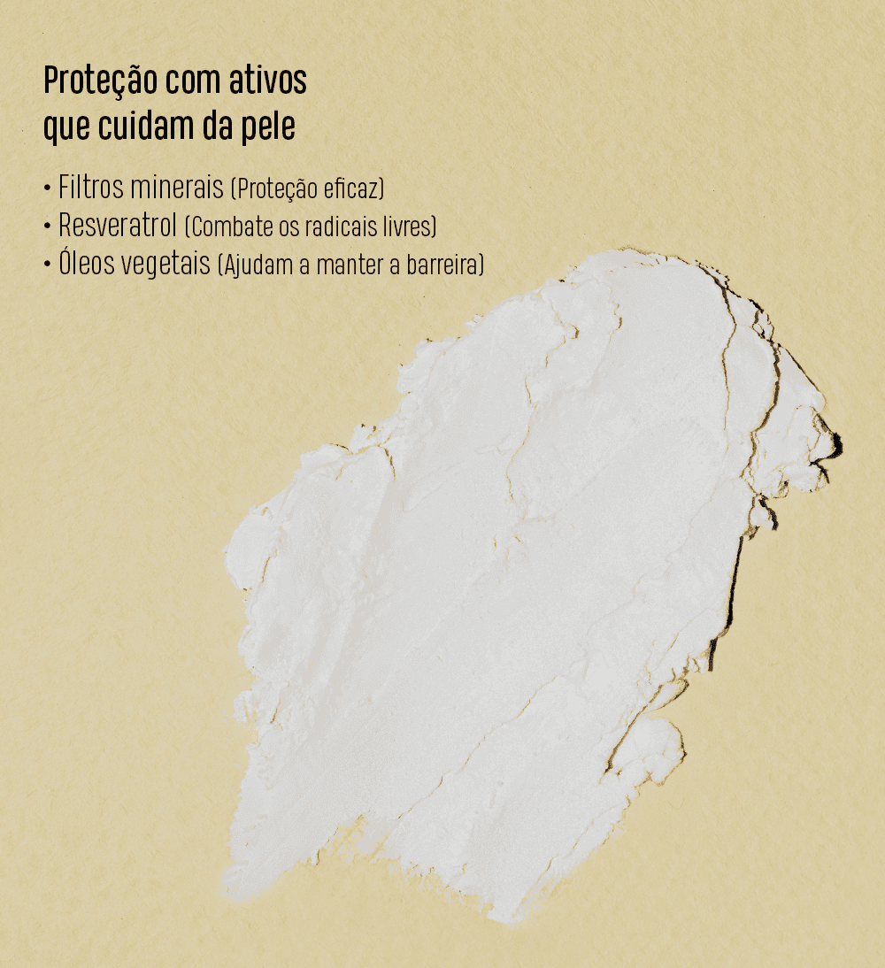 Protetor Solar Facial em bastão FPS50 17g