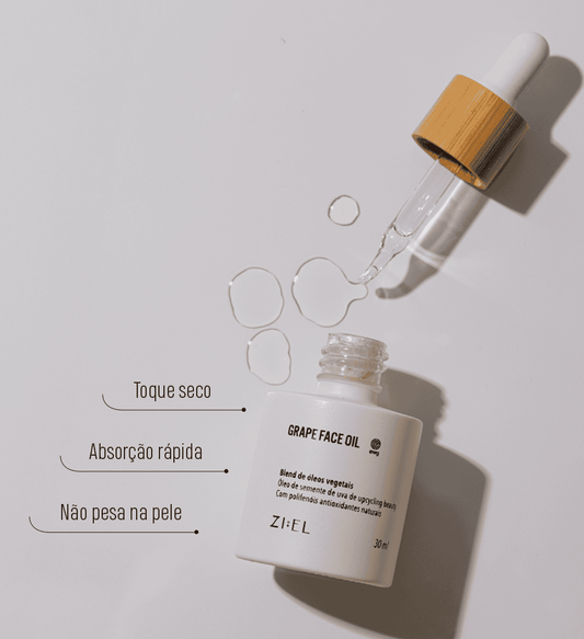 Óleo facial de uva 30ml - Grape Face Oil