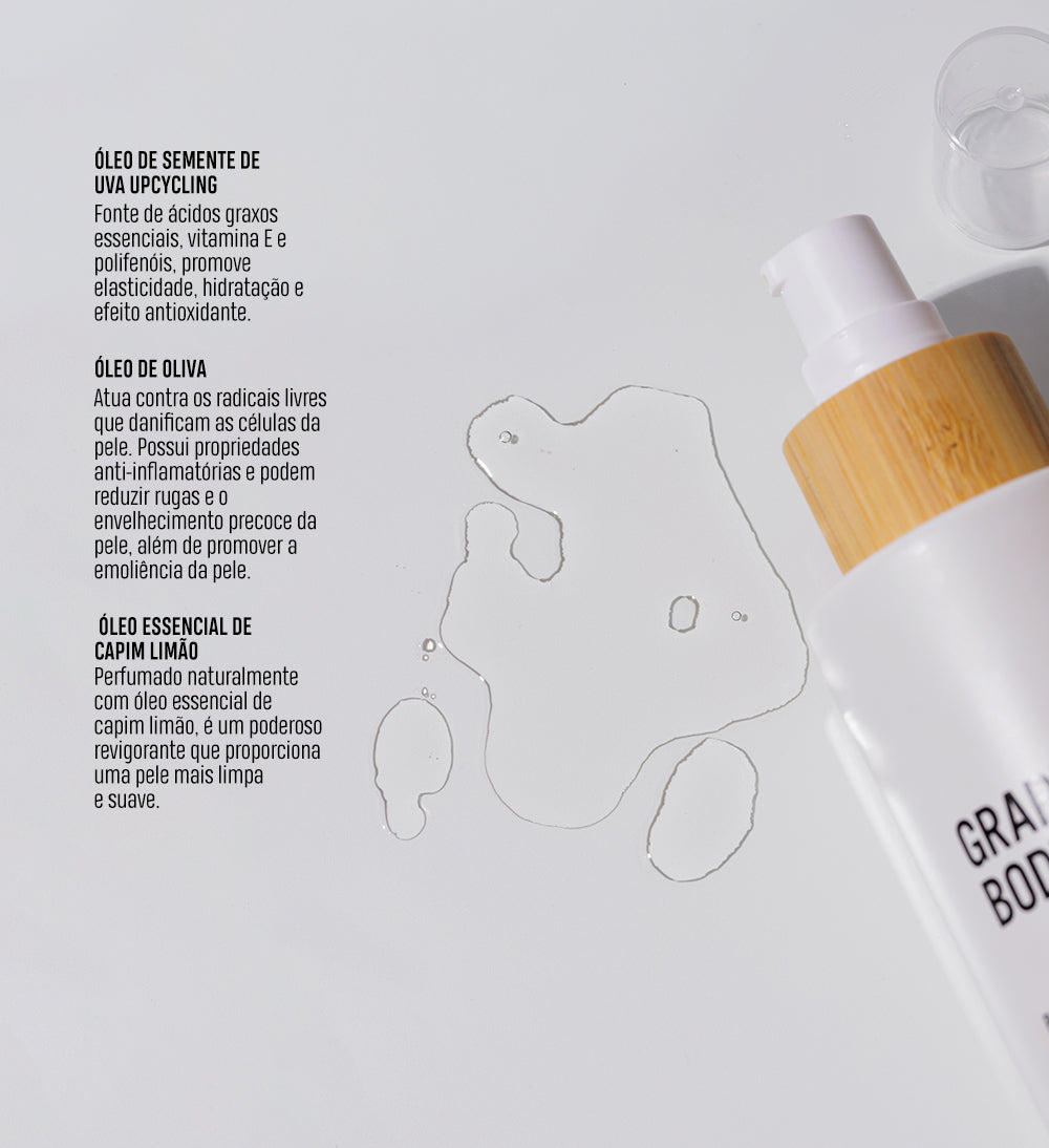 Óleo Corporal 150ml - Grape Body Oil