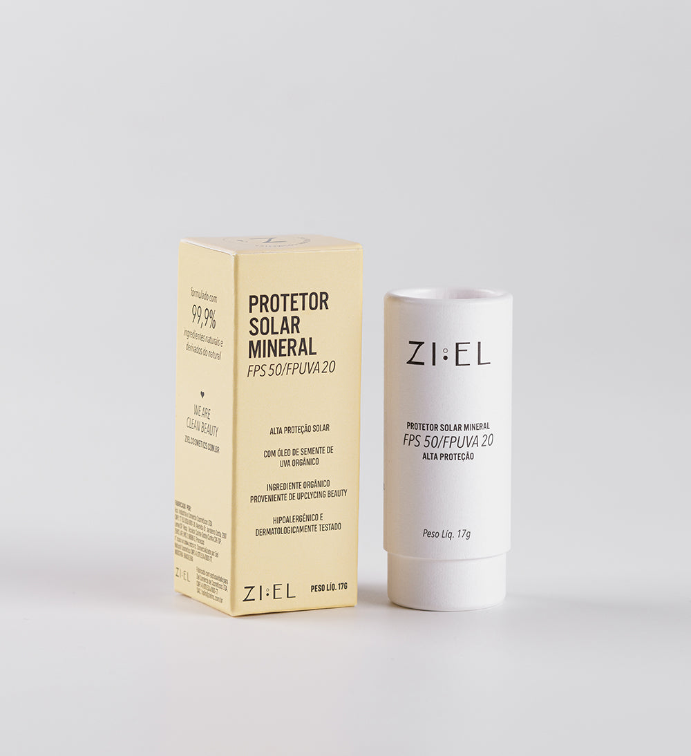 Protetor Solar Mineral Incolor FPS50 17g