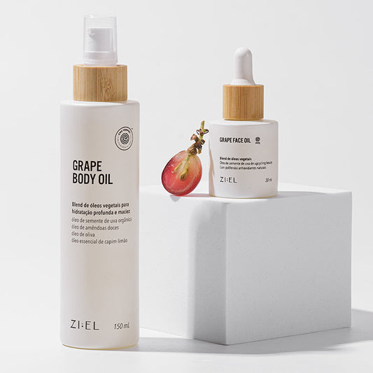 Combo Óleo Facial e Corporal de Uva